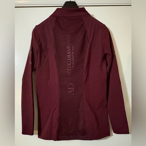 Aztec Diamond Burgundy Core Base Layer, M - Picture 2 of 5